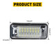 LED License Plate Lights Tag Light Lamp Assembly for Subaru, Toyota, Scion Full 24-SMD LEDs