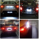 LED License Plate Lights Tag Light Lamp Assembly for Subaru, Toyota, Scion Full 24-SMD LEDs
