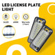 LED License Plate Lights Tag Light Lamp Assembly for Subaru, Toyota, Scion Full 24-SMD LEDs