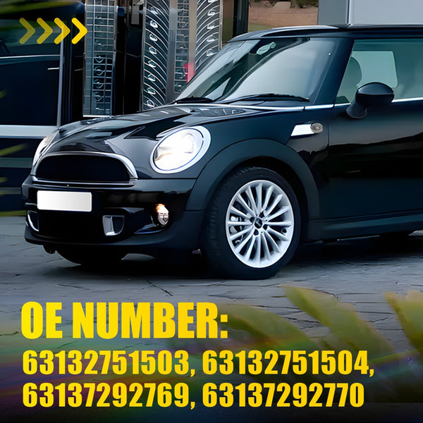 LED Side Marker Light Clear for MINI Cooper R55 R56 R57 R58 R59 (2nd Gen) 2005-2015