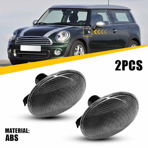 LED Side Marker Light Clear for MINI Cooper R55 R56 R57 R58 R59 (2nd Gen) 2005-2015