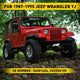 LED Side Marker Light Compatible With 1987-1995 Jeep Wrangler YJ, Smoke Shell Amber Light