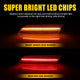LED Side Marker Light For 2004-2008 Chrysler Crossfire Turn Signals (Front and Rear)