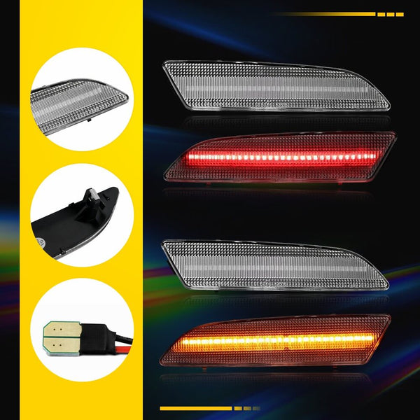 LED Side Marker Light For 2004-2008 Chrysler Crossfire Turn Signals (Front and Rear)