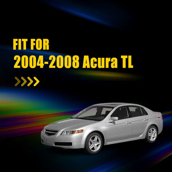 LED Side Marker Light for Acura TL 2004-2008, Smoked Lens, White, Front L&R