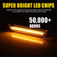 LED Side Marker Light for Acura TL Base 2004-2008, Clear Lens, Amber, Fender