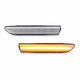 LED Side Marker Light for Acura TL Base 2004-2008, Clear Lens, Amber, Fender