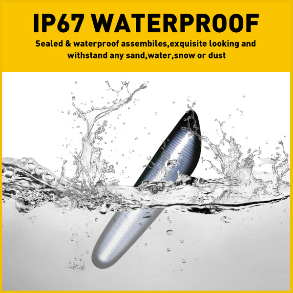 LED Side Marker Light for BMW 5 Series E60/E61 2004-2010, Smoked Lens, Sequential