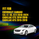 LED Side Marker Light for Cadillac CTS 2014-2019, Clear Lens, Front Bumper