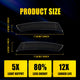 LED Side Marker Light for Chevrolet Camaro 2016-2023, Dynamic, Front & Rear
