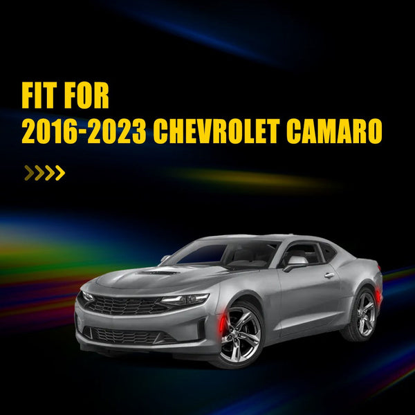 LED Side Marker Light for Chevrolet Camaro 2016-2023, Red, Front & Rear