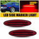 LED Side Marker Light for Chevrolet Corvette C5 1997-2004, Red Lens