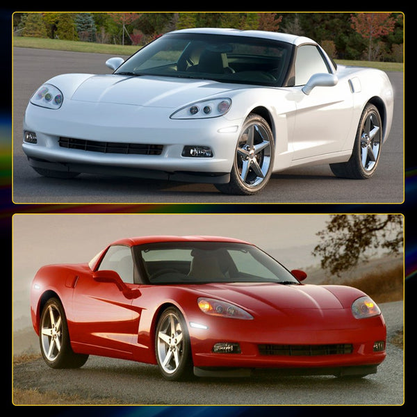 LED Side Marker Light for Chevrolet Corvette C6 2005-2013, Smoked Lens