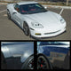 LED Side Marker Light for Chevrolet Corvette C6 2005-2013, Smoked Lens, Front & Rear