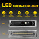 LED Side Marker Light for Chevy Blazer/Suburban C/K/R/V 10/20/30 Pickup 1981-1991