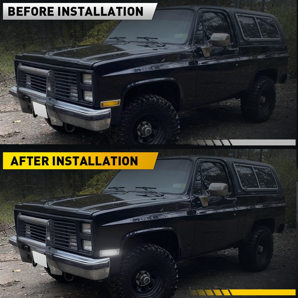 LED Side Marker Light for Chevy Blazer/Suburban C/K/R/V 10/20/30 Pickup 1981-1991