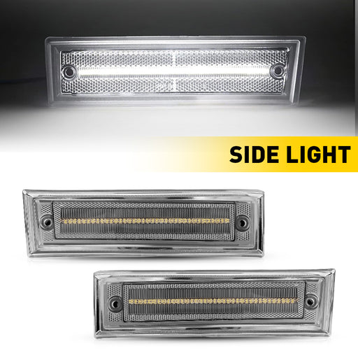 LED Side Marker Light for Chevy Blazer/Suburban C/K/R/V 10/20/30 Pickup 1981-1991