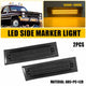 LED Side Marker Light for Chevy K10/K20/K30 1981-1986, Smoked Lens, Amber