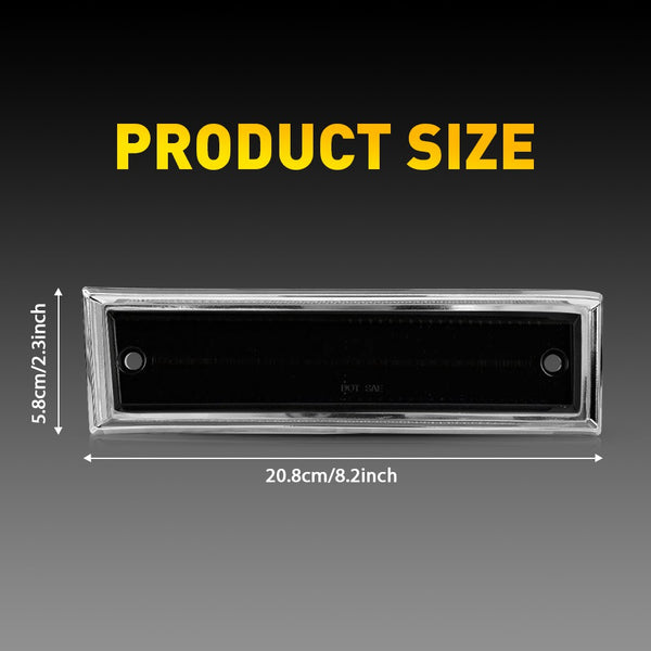 LED Side Marker Light for Chevy K5 Blazer/Suburban & GMC Jimmy 1981-1991, Front