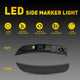 LED Side Marker Light for Chrysler 300 2015-2023, Smoked Lens, Amber, Front