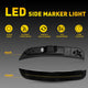 LED Side Marker Light for Chrysler 300 2015-2023, White, Front, Smoked Lens