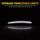 LED Side Marker Light for Chrysler 300 2015-2023, White, Rear, Smoked Lens