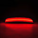LED Side Marker Light for Chrysler 300 2015-2025, Red Lens, Rear Bumper, L&R