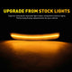 LED Side Marker Light for Chrysler 300/300C 2015-2025, Amber Lens, Front Bumper