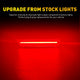 LED Side Marker Light for Dodge Challenger 2008-2014, Red, Rear