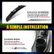 LED Side Marker Light for Dodge Charger 2015-2022, Dynamic, Front & Rear