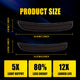 LED Side Marker Light for Dodge Charger 2015-2022, Pink/Purple, Front & Rear