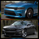 LED Side Marker Light for Dodge Charger 2015-2022, Smoked Lens, White, Front Bumper