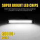 LED Side Marker Light for Ford Bronco/F-Series/E-Series, Smoked Lens, White, Turn Signal