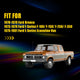 LED Side Marker Light for Ford Bronco/F-Series/E-Series, Smoked Lens, White, Turn Signal