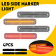 LED Side Marker Light for Ford Bronco & F-Series (F-100, F-150, F-250, F-350) & E-Series Econoline Van