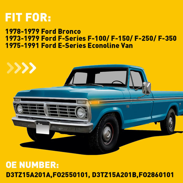 LED Side Marker Light for Ford Bronco & F-Series (F-100, F-150, F-250, F-350) & E-Series Econoline Van