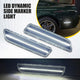 LED Side Marker Light for Ford Mustang 2005-2009, Clear Lens, Rear, Driver & Passenger