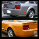 LED Side Marker Light for Ford Mustang 2005-2009, Red Lens, Rear L&R