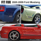 LED Side Marker Light for Ford Mustang 2005-2009, Smoked Lens, Cold White