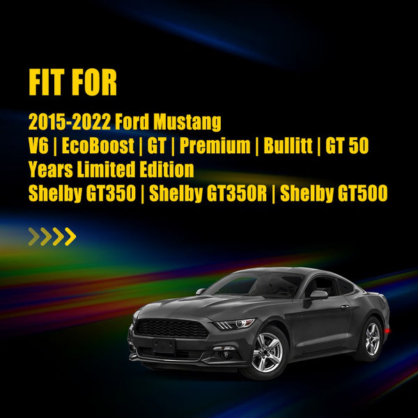 LED Side Marker Light for Ford Mustang 2015-2022, Red, Rear