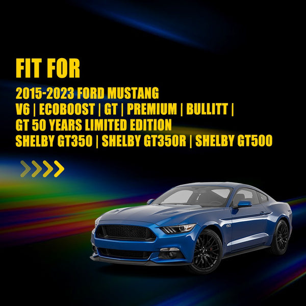 LED Side Marker Light for Ford Mustang 2015-2023, Dynamic Turn Signal, Purple, Bumper