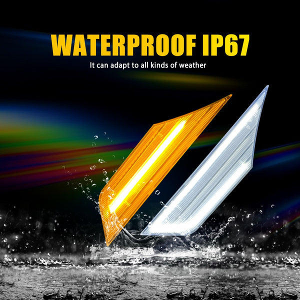 LED Side Marker Light for Honda Civic 2016-2021, Sequential Turn Signal/DRL