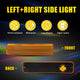 LED Side Marker Light for Jeep Grand Wagoneer/J10 Pickup/CJ5, Amber