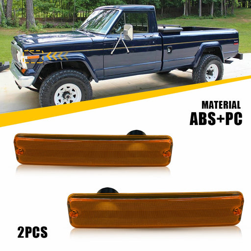 LED Side Marker Light for Jeep Grand Wagoneer/J10 Pickup/CJ5, Amber