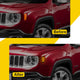 LED Side Marker Light for Jeep Renegade 2015-2023, Smoked Lens, Amber, Front