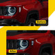 LED Side Marker Light for Jeep Renegade 2015-2023, Smoked Lens, White, Front