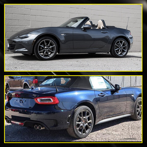 LED Side Marker Light for Mazda MX-5 Miata 2016-2022, Smoked Lens, Front & Rear