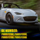 LED Side Marker Light for Mazda MX-5 Miata/RX-8, Dark Smoked, Amber, Sequential