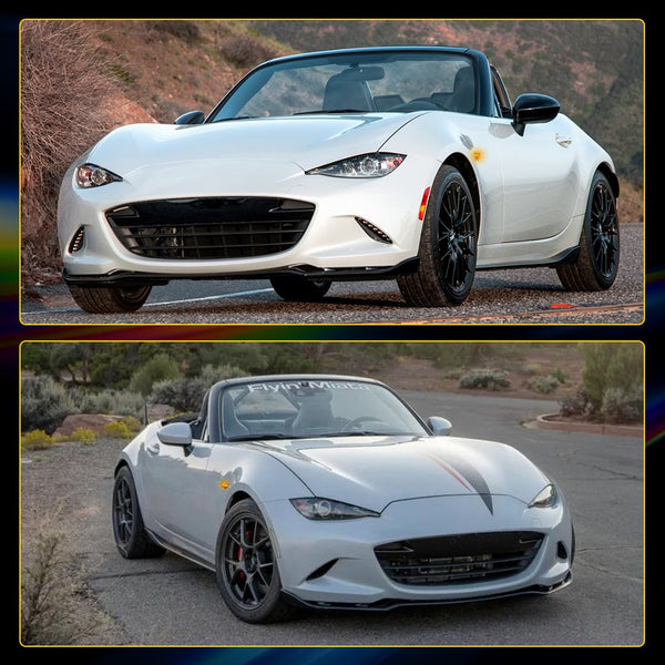 LED Side Marker Light for Mazda MX-5 Miata/RX-8, Dark Smoked, Amber, Sequential