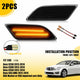LED Side Marker Light for Mercedes C-Class C300/C350/C63 AMG 2012-2014, Amber, Front